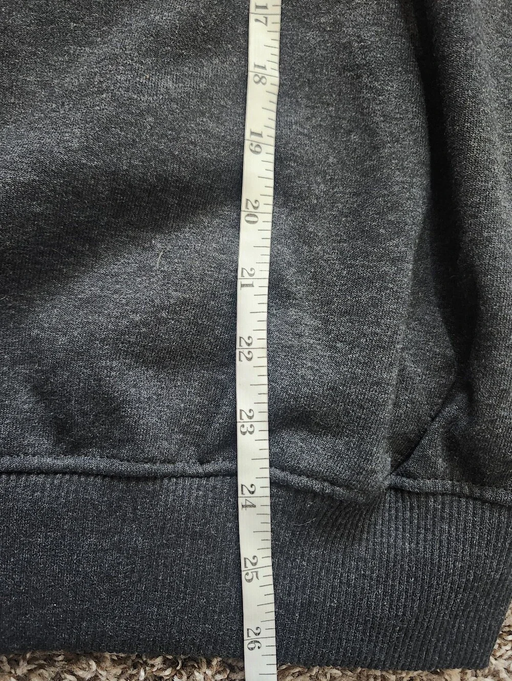 True Religion Size Medium Hoodie Gray